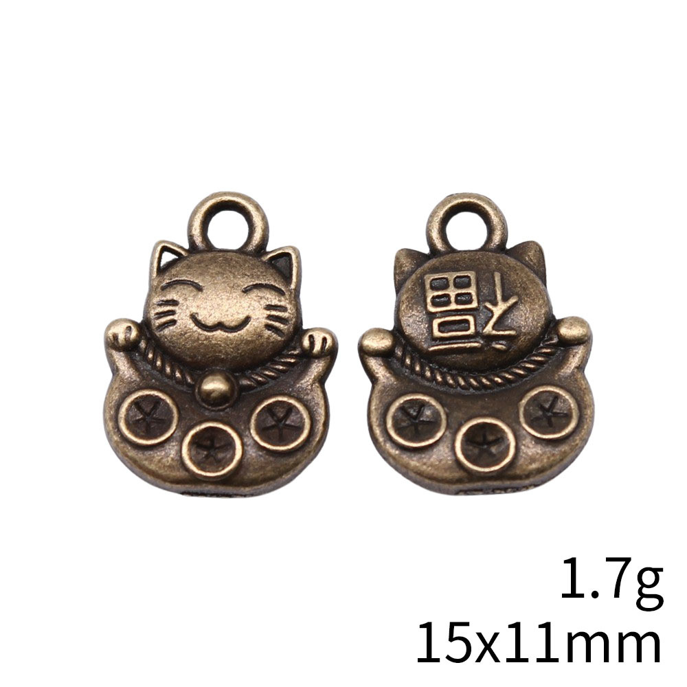 10 piezas de 15x11mm, 3 colore - Vintage Fashion Stores reseña y precio