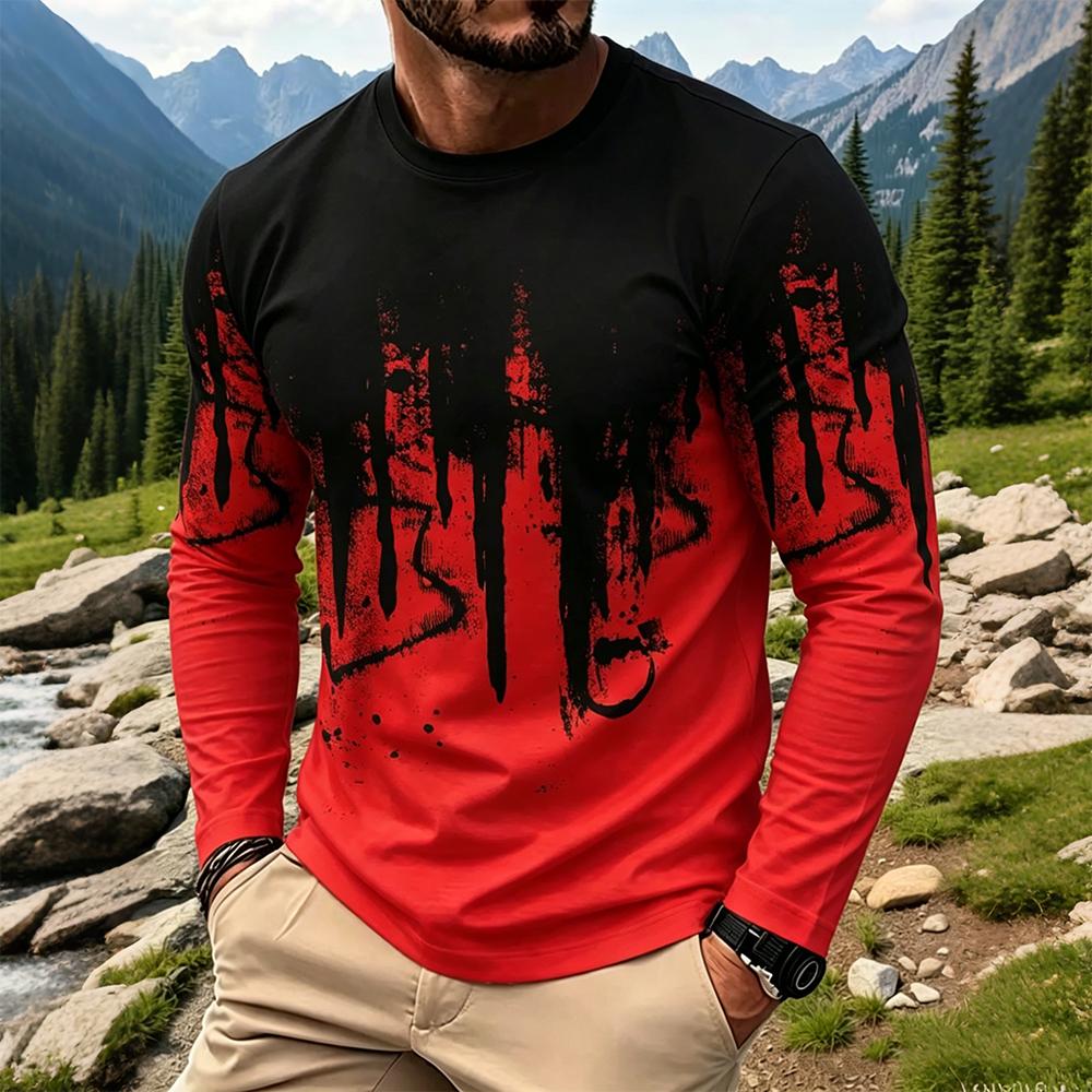 Camiseta de Manga Larga para H - Vintage Fashion Mens reseña y precio