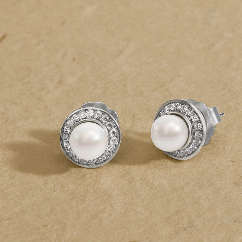 Pendientes de Perlas de Lujo c - Vintage Fashion Jewelry Brands reseña y precio